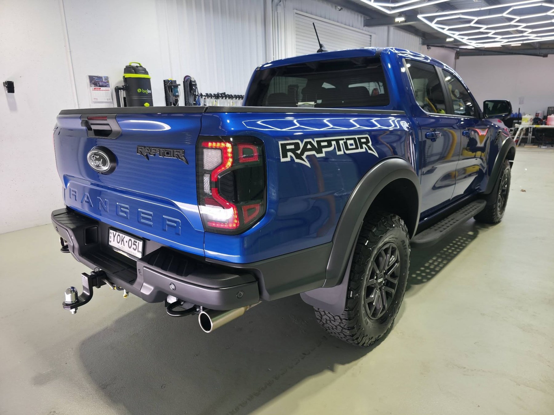 Commercial window tinting Blayney - dual cab ute rear glass and tray