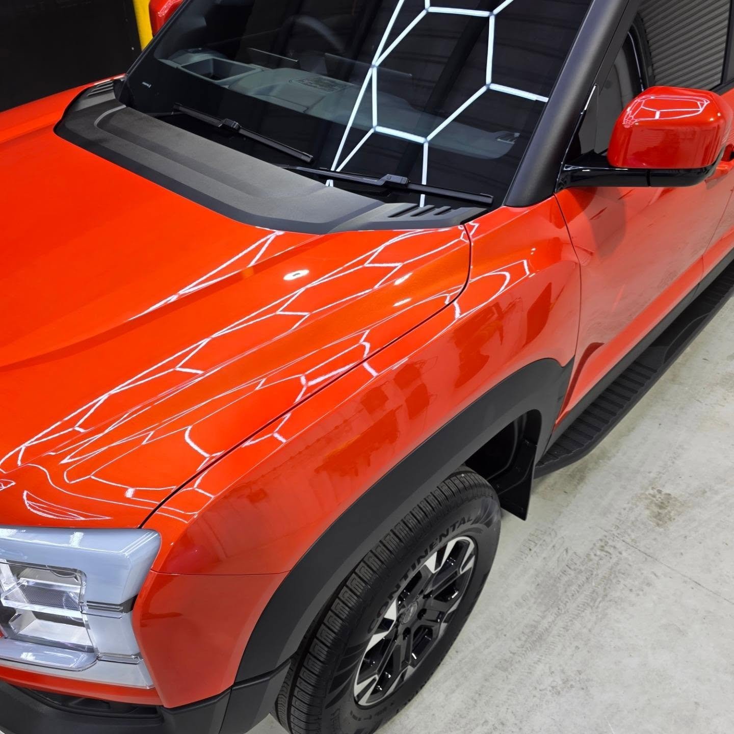 BYD Shark Ute Detail Orange