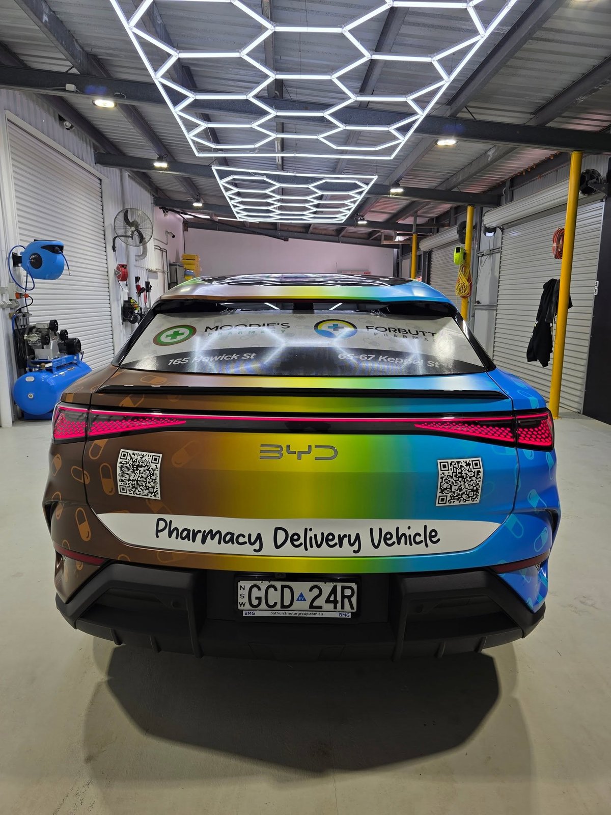 Pharmacy Fleet Wrap Vehicle Wrap Raglan